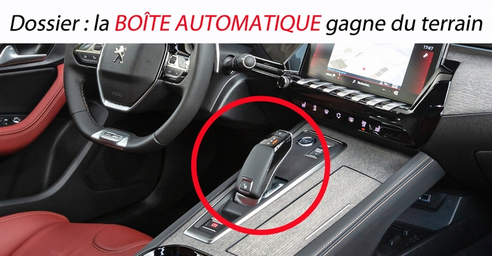 La boîte auto gagne du terrain