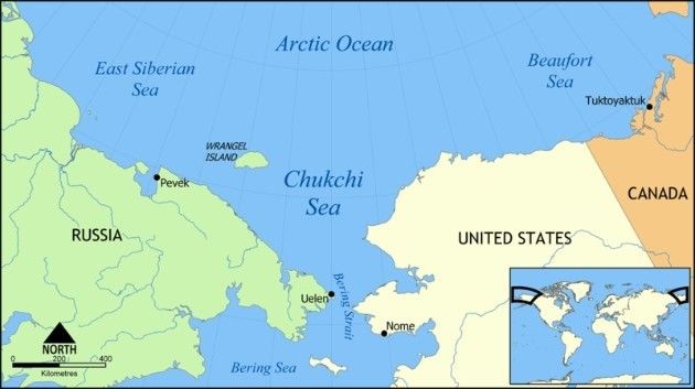 Detroit Separant La Russie De L Alaska La Russie valide le projet de construction du tunnel sous le détroit de