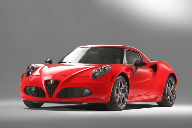 L'Alfa Romeo 4C élue plus belle voiture de l'année 2013