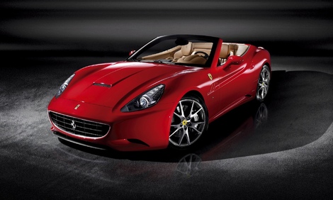 La Ferrari California GT de 2009.