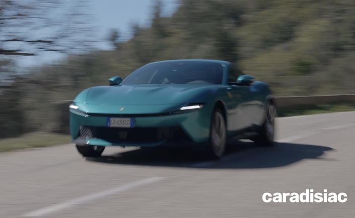 Quand on commence à pousser la Ferrari Amalfi, il se produit des choses étonnantes.