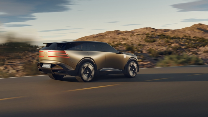 Le Concept 8 de Peugeot présenté à Pékin préfigure la version de série lancée dès l’an prochain.