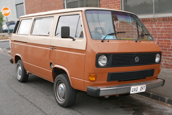 Un Volkswagen T3 en location vintage.