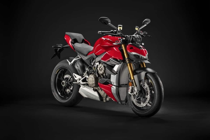 La Ducati Streetfighter V4 S présentée en live par la les Rouges.