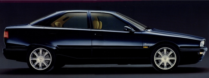 Oui, la ligne de la Maserati Quattroporte IV est anguleuse, mais le Cx ressort à un excellent 0.31.