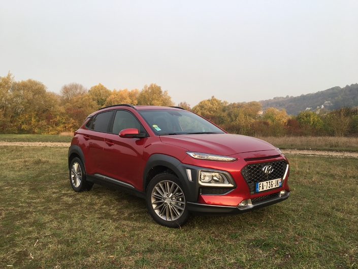 Essai Hyundai Kona CRDi 115 : point de suspensions