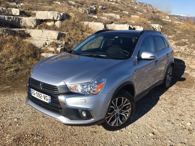 Mitsubishi ASX (2017) : découvrez les premières images de l'essai en live + Premières impressions