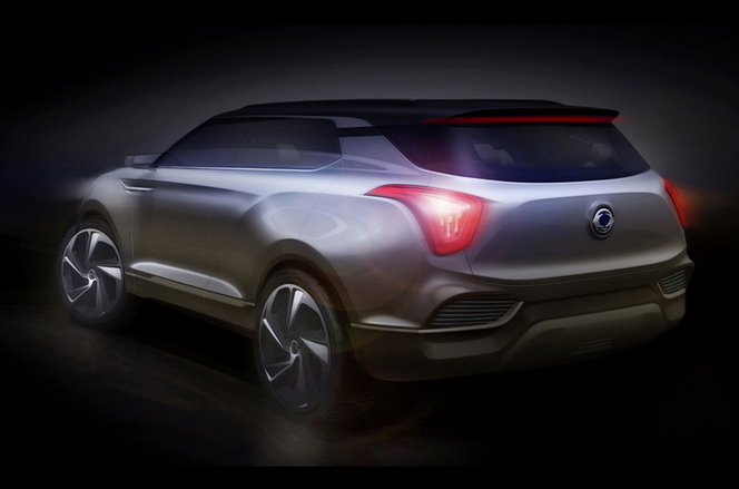 Salon de Genève 2014 - SsangYong XLV concept: raffiné et dynamique!