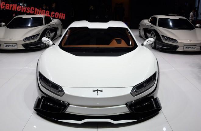 Shanghai 2015 : Qiantu K50 Event, la supercar électrique de Chine