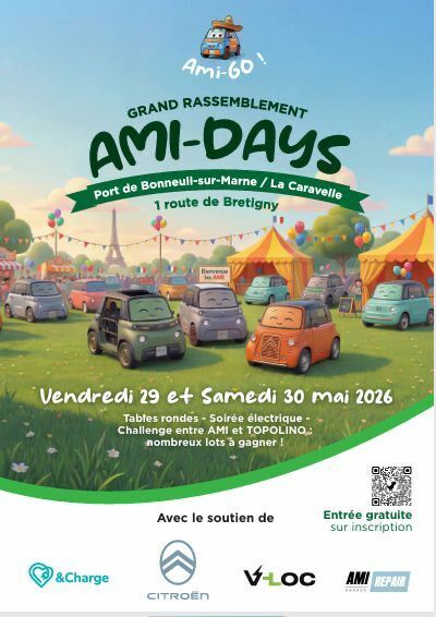 La Citroën Ami a droit à son premier festival