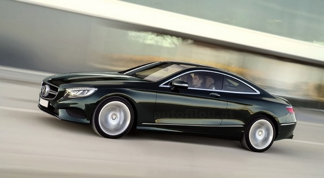 Première photo de la Mercedes Classe S Coupé