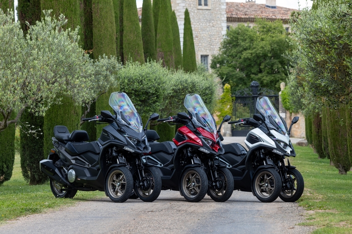 Kymco CV3 575 (2026) : un trois-roues peu raisonnable !