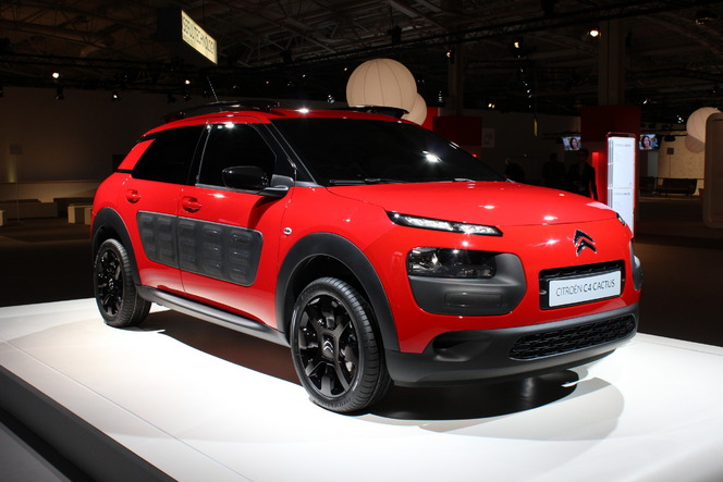 Toutes les nouveautés du salon de Genève 2014 - Citroën C4 Cactus : conceptuelle