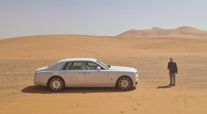 Il fait plus de 770 000 kilomètres avec sa Rolls-Royce Phantom
