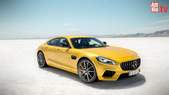 Future Mercedes-AMG GT berline : comme ça ?