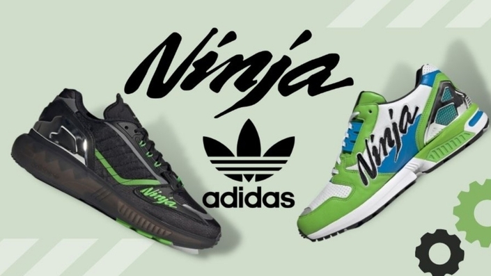 Adidas et kawasaki ensemble pour une mini-collection de baskets.