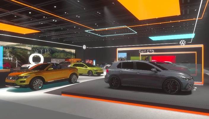 Volkswagen imagine le salon automobile virtuel, une solution d'avenir ?