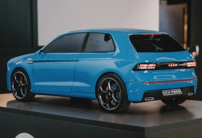 Les lignes de cette Yugo n’ont rien d’originale, mais l’ensemble est bien proportionné. En revanche, il semble risqué de se limiter à une seule carrosserie à trois portes.