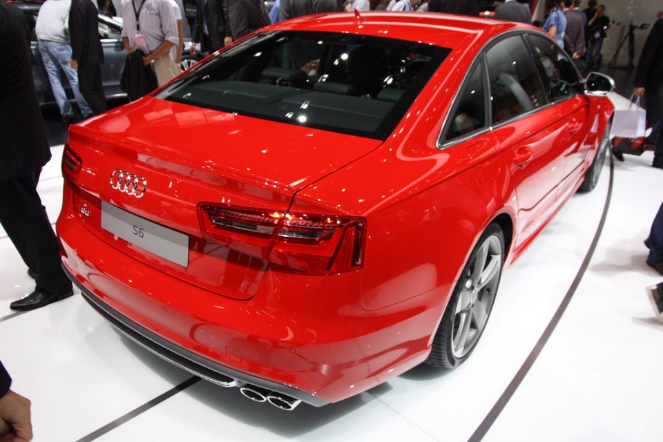 En direct de Francfort : Audi S6, S7 Sportback et S8 avec une A8 Hybrid