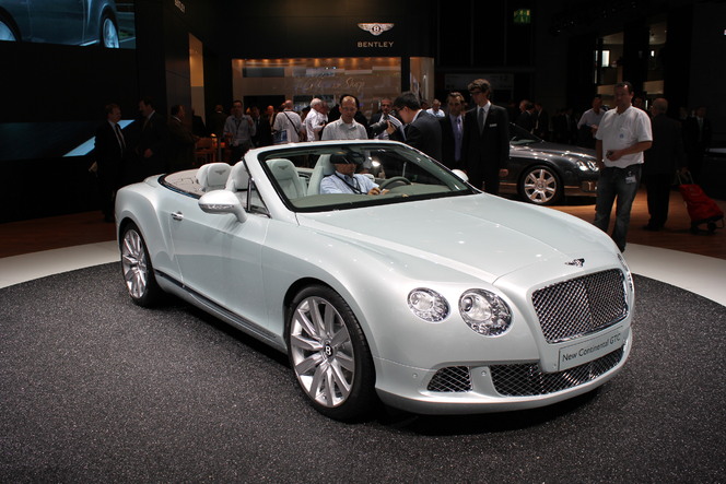 En direct de Francfort 2011 - video : Bentley Continental GTC