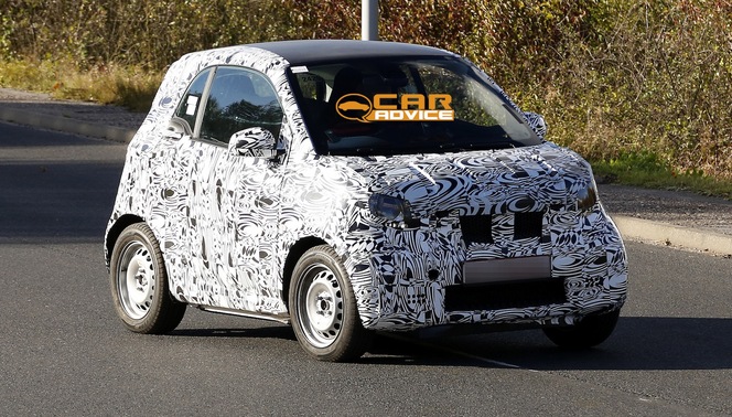 Surprise : la future Smart Fortwo se prépare pour le Mondial de Paris