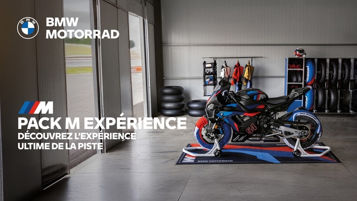 BMW, la classe ultime : 1 800 € pour piloter la M 1000 RR comme un pro avec coaching, box privé, mais 9 pilotes max !