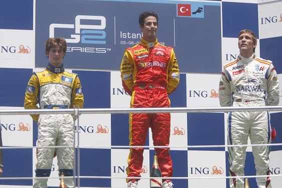 GP2 Turquie Course 2 : Di Grassi logiquement, Petrov nouveau leader