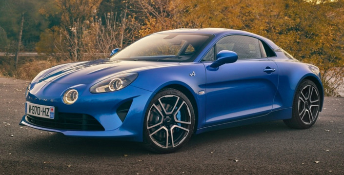 La Gendarmerie a commandé des Alpine A110