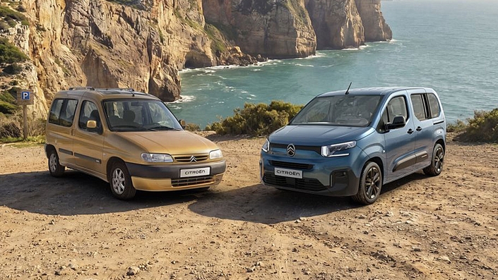 Il y a trente ans, Citroën donnait naissance au Citroën Berlingo. Aujourd’hui, la troisième génération de ce ludospace poursuit sa route (4,2 millions d’exemplaires produits depuis 1996). Ce Berlingo 3 apparu en 2018 a été restylé en 2024, il cédera sa place en 2028.