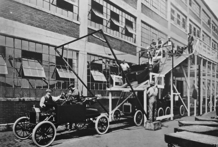 La Ford Model T : la production « à la chaîne »