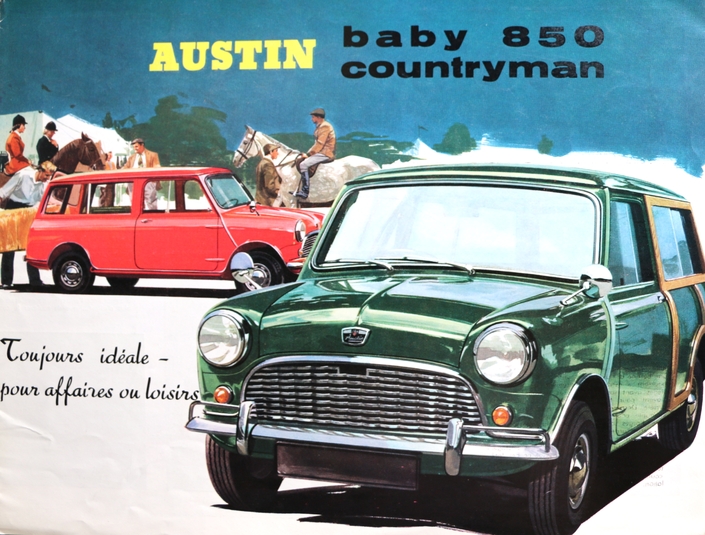 Austin Seven/Morris Mini Minor (1959) : l’habitabilité optimisée