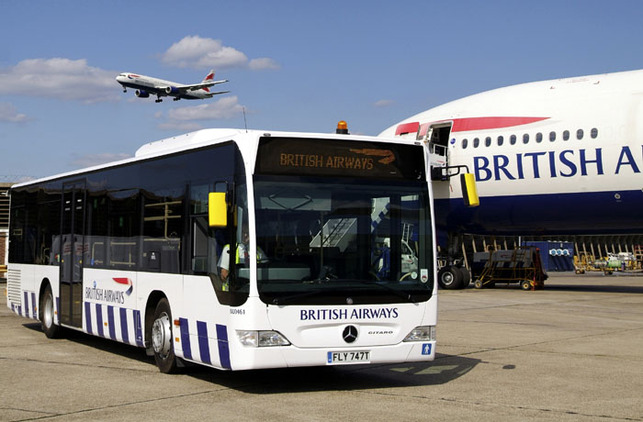 British Airways a choisi les autobus Citaro Mercedes Benz dotés de la technologie BlueTec® Euro 5