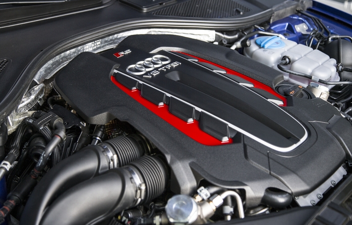 Le V8 biturbo de l'Audi RS7 est très costaud, si le filtre de l'huile des turbos a été remplacé dans le cadre d'un rappel.