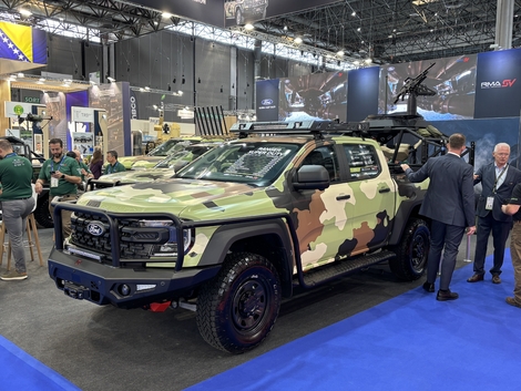 Le Ranger, ici, équipé d'une tourelle.