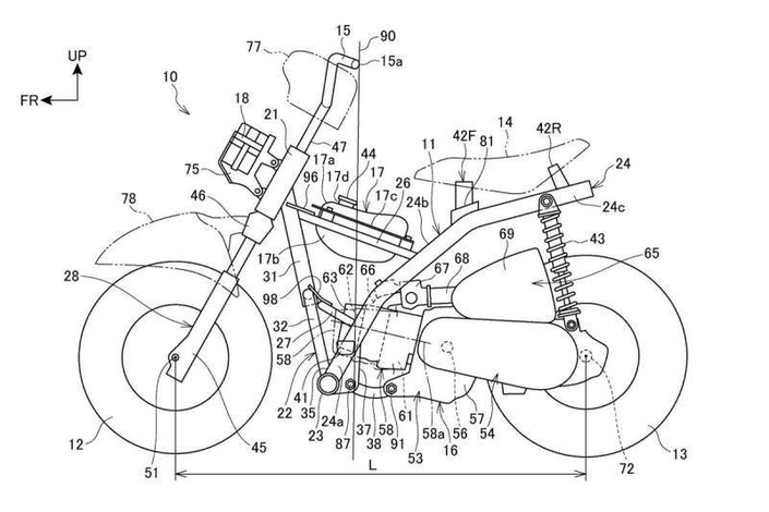 Une nouvelle minimoto pour Honda ?