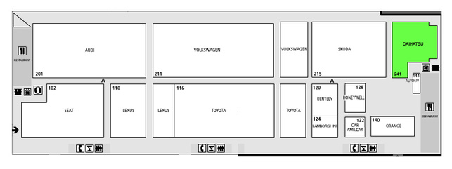 Guide des stands - Daihatsu: hall 4