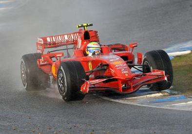 Formule 1 - Test Barcelone D.2: Massa et toujours la pluie