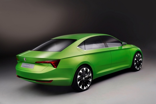 Toutes les nouveautés du salon de Genève 2014 - Skoda concept Vision C: un futur coupé 5 portes