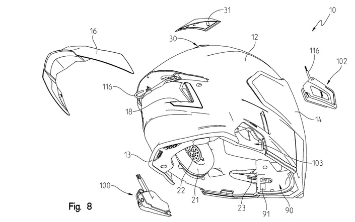 Voici le casque qui pourrait décider à votre place : jusqu'où la sécurité peut-elle aller à moto ?