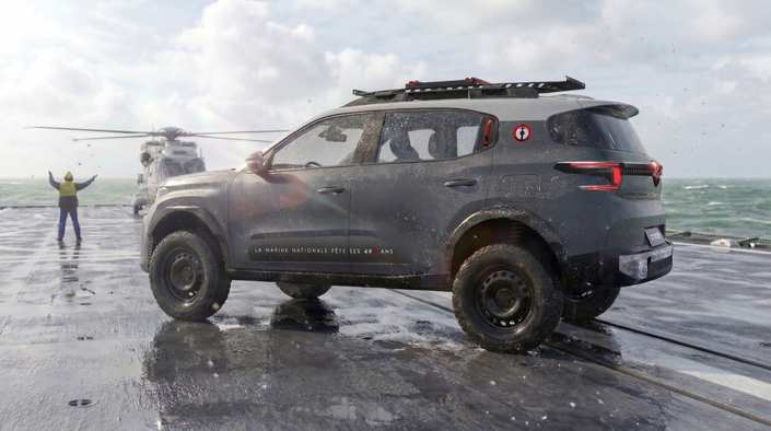 Ce C3 Aircross est prêt pour le combat.