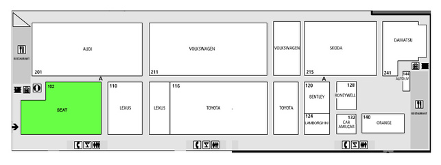 Guide des stands-Seat: hall 4