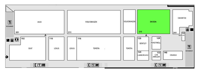 Guide des stands-Skoda: hall 4