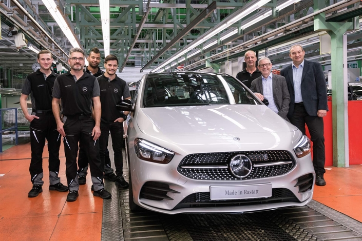 Mercedes lance la production du nouveau Classe B