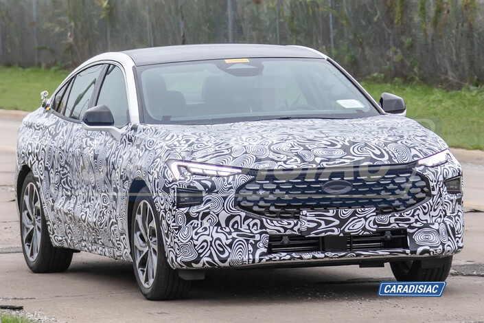 Scoop - La future Ford Mondeo enfin débusquée