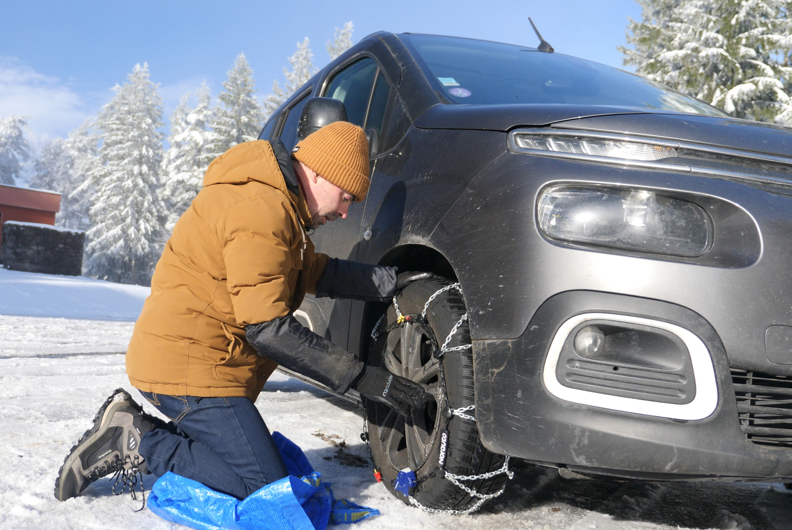 Chaînes à Neige Sumex Tension Automatique - Faciles à Mettre Pour Pneus 175/65 R14