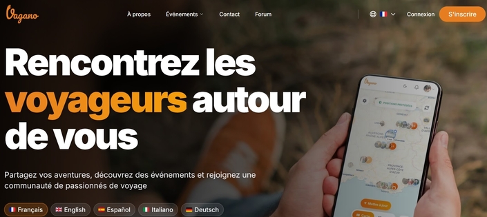 L'application dédiée aux vanlifers fonctionne sur le principe de la géolocalisation ou de la reconnaissance de plaque d'immatriculation.