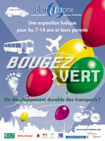 Exploradome à Paris : l'exposition Bougez Vert ! pour sensibiliser les jeunes aux transports durables