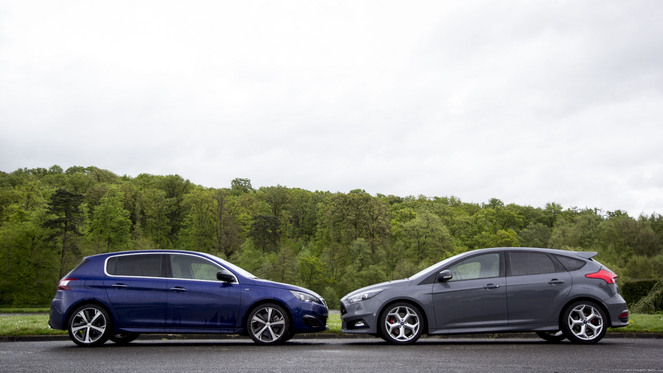 Comparatif vidéo – Peugeot 308 GT HDi vs Ford Focus ST TDCi : duel de GTI diesels