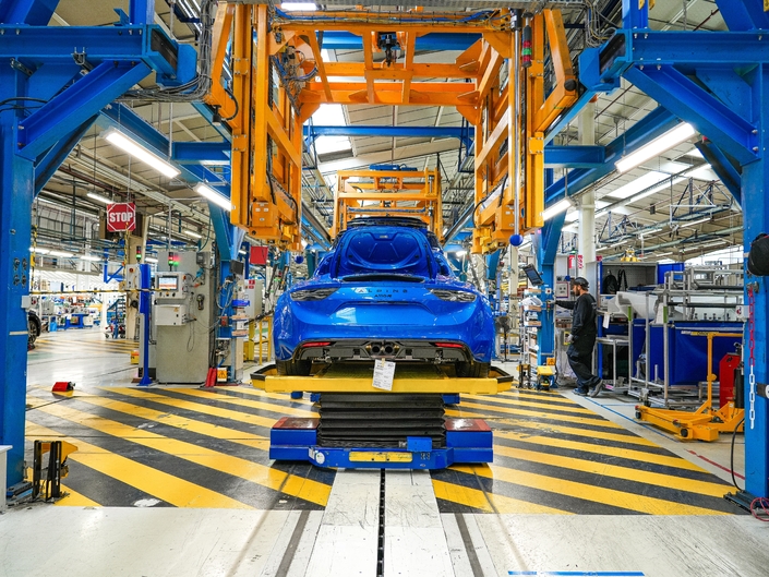 Le tout dernier exemplaire sorti de l’usine de Dieppe !