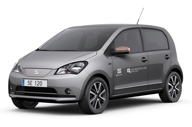 Seat dévoile une version électrique de la Mii